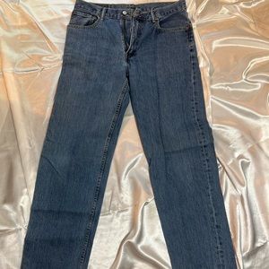 Classic Levi denim vintage jeans from the 90s are so rad